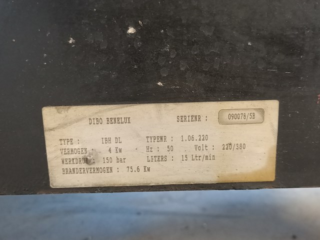 Hogedrukreiniger, dibo, ibh dl - afbeelding 6 van  8