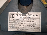 Hogedrukreiniger, elektra beckum, hd 120/750 wx 5 - afbeelding 17 van  20