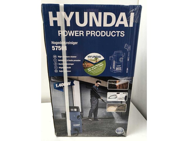 Hogedrukreiniger hyundai, 57501, blauw - afbeelding 2 van  5