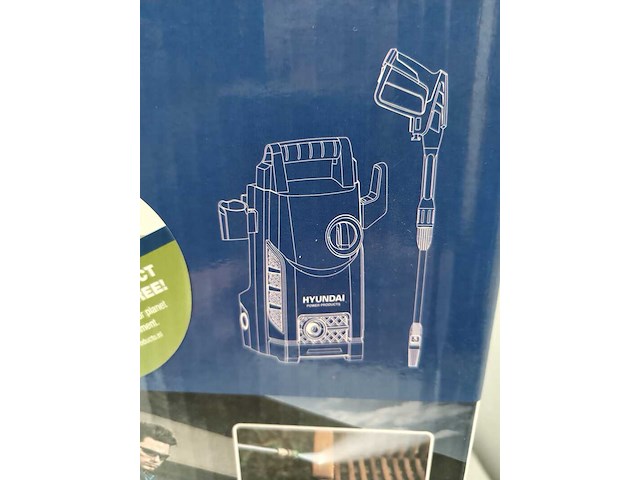 Hogedrukreiniger hyundai, 57501, blauw - afbeelding 3 van  5
