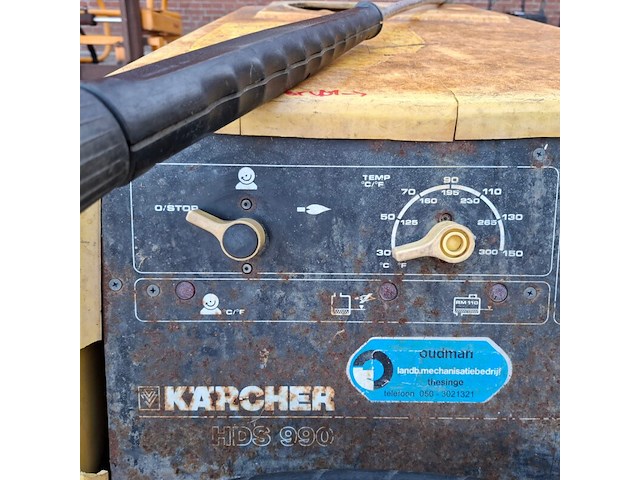 Hogedrukreiniger karcher, hds990, bouwjaar 1991 - afbeelding 7 van  9