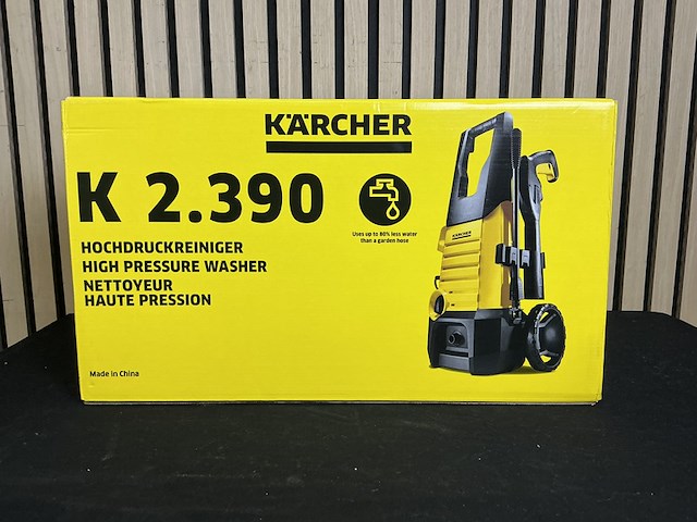 Hogedrukreiniger kärcher, k 2,390, geel zwart - afbeelding 1 van  5