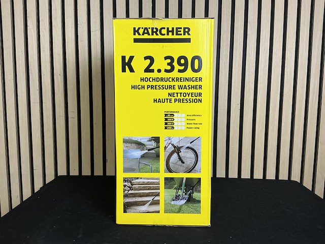 Hogedrukreiniger kärcher, k 2,390, geel zwart - afbeelding 2 van  5