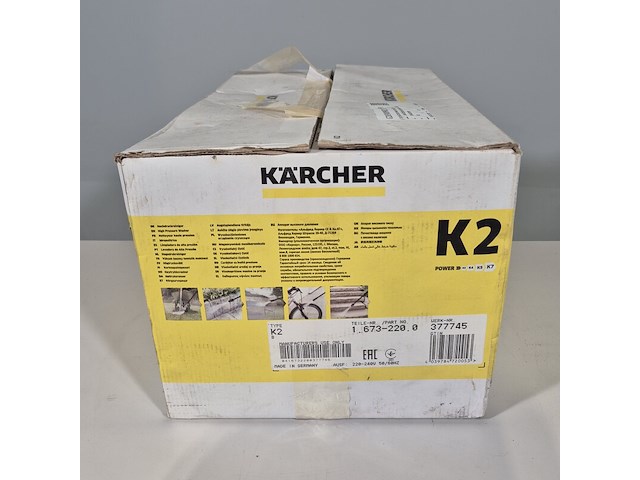 Hogedrukreiniger, kärcher, k2 - afbeelding 3 van  8