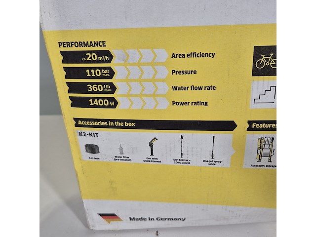 Hogedrukreiniger, kärcher, k2 - afbeelding 5 van  8