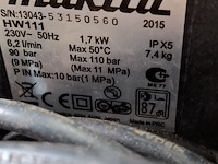 Hogedrukreiniger makita, hew111, bouwjaar 2015 - afbeelding 5 van  8