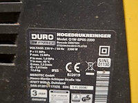 Hogedrukreiniger met slanghaspel duro, q1w-sp05-220, bouwjaar 2019 - afbeelding 5 van  7