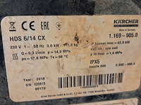Hogedrukreiniger warm 140bar 230v kärcher, hds6/14cx, bouwjaar 2018 - afbeelding 19 van  23