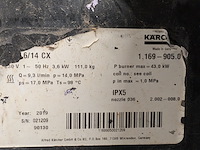 Hogedrukreiniger warm 140bar 230v kärcher, hds6/14cx, bouwjaar 2019 - afbeelding 15 van  15