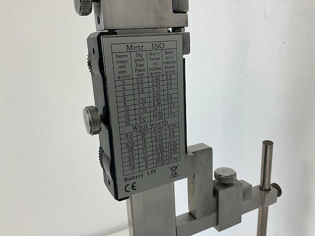 Hogetex digitale hoogte schuifmaat met vlakblok - afbeelding 5 van  6
