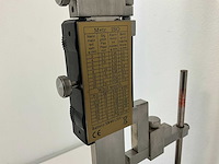 Hogetex digitale hoogte schuifmaat met vlakblok - afbeelding 6 van  6