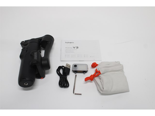 Hohem isteady v3 black smartphone gimbal stabilisator - afbeelding 5 van  5