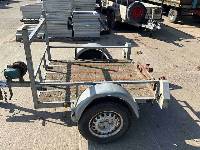 Hoka hkaa750 trilplaat aanhangwagen - afbeelding 2 van  9
