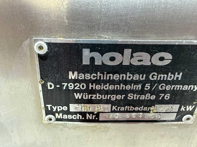 Holac - blokjessnijder - vleesvormper - afbeelding 2 van  10