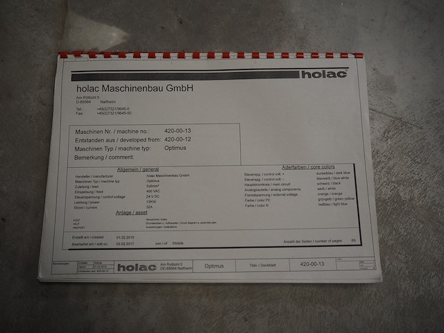 Holac maschinenbau gmbh - afbeelding 28 van  39