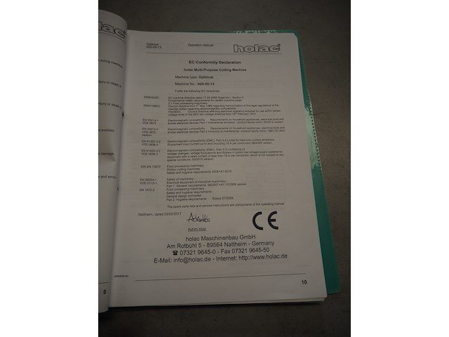 Holac maschinenbau gmbh - afbeelding 31 van  39