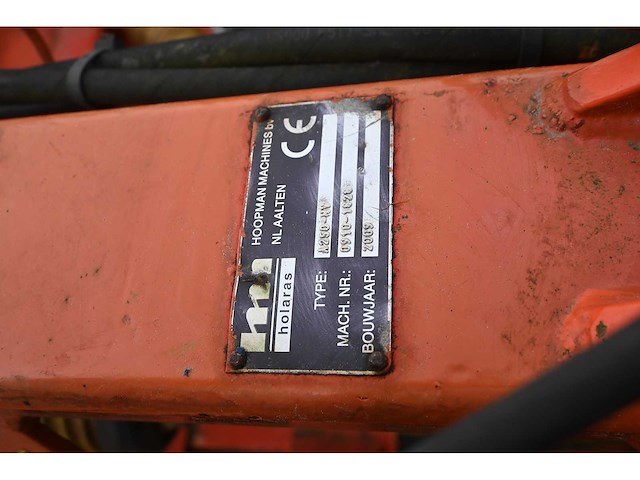 Holaras - 2009 - a250-rv - veegmachine - afbeelding 10 van  12