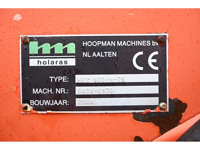 Holaras - mes 500-h-75 - voerschuiver - afbeelding 7 van  10