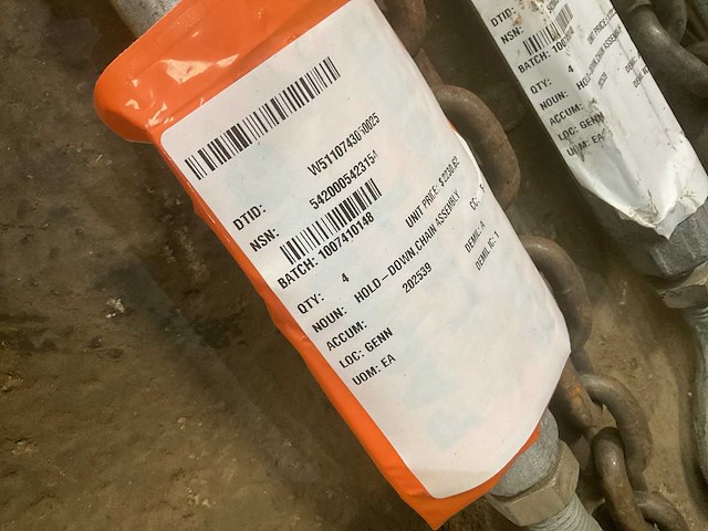 Hold down chain assembly (2x) - afbeelding 5 van  5