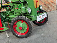 Holder 1955 1-cilinder oldtimer tractor + originele melkwagen, trh-44-x - afbeelding 15 van  48