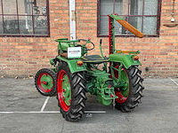 Holder 1955 1-cilinder oldtimer tractor + originele melkwagen, trh-44-x - afbeelding 38 van  48