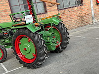 Holder 1955 1-cilinder oldtimer tractor + originele melkwagen, trh-44-x - afbeelding 40 van  48