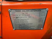 Holder 202 vierwielaangedreven landbouwtractor - afbeelding 36 van  42