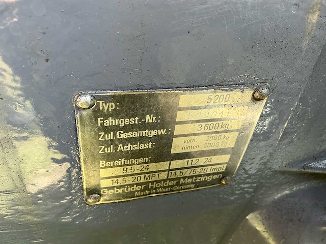 Holder a60 kniktractor 4x4 - afbeelding 7 van  12