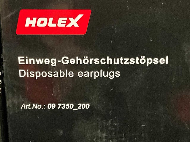 Holex 09 7350 dozen oordopjes en divers (6x) - afbeelding 2 van  4