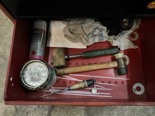 Holex 6 lade mobiele gereedschapskast - afbeelding 2 van  10