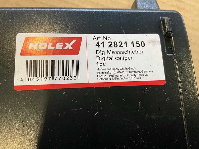 Holex digitale schuifmaat (2x) - afbeelding 4 van  4
