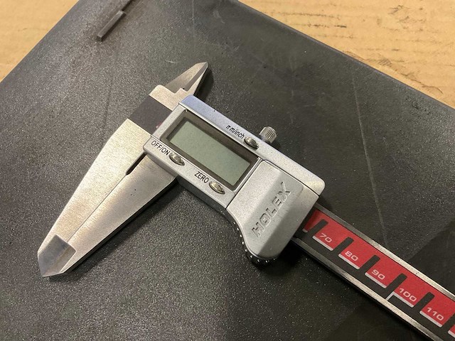 Holex digitale schuifmaat - afbeelding 3 van  4