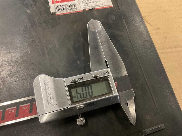 Holex digitale schuifmaat - afbeelding 2 van  4