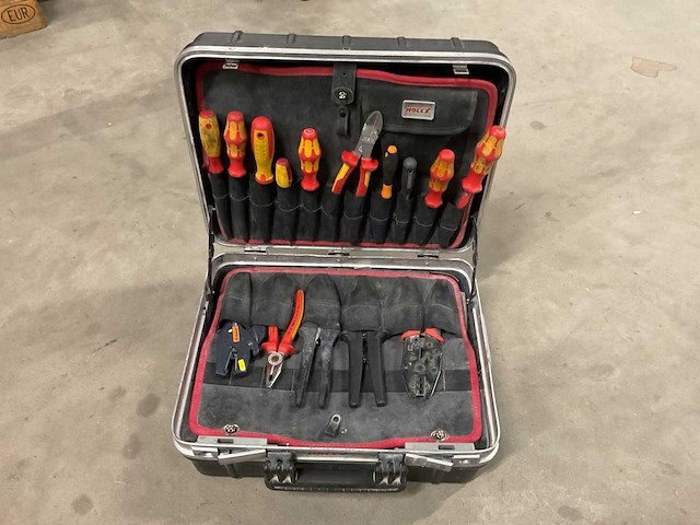 Holex trolley servicekoffer (incl. inhoud) - afbeelding 1 van  8