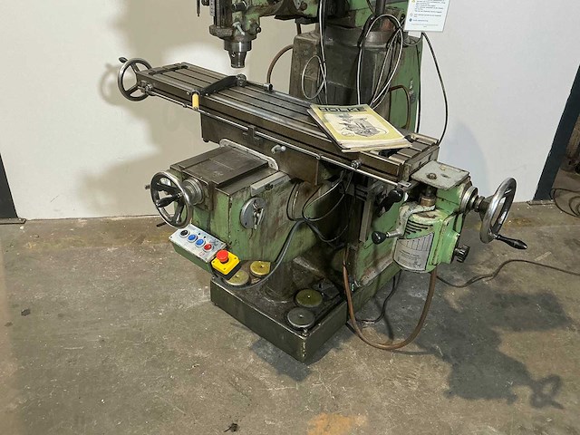 Holke - f10-v - universal milling machine - 1973 - afbeelding 14 van  16
