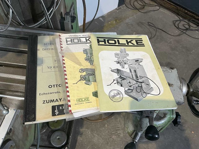 Holke - f10-v - universal milling machine - 1973 - afbeelding 7 van  11