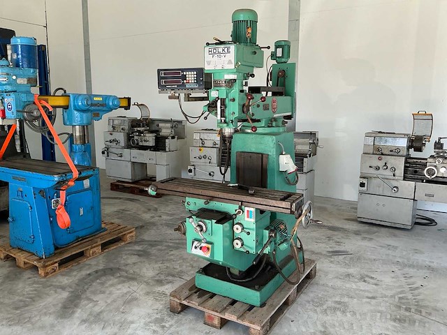 Holke f-10-v bedfreesmachines met beweegbare kolom - afbeelding 1 van  11