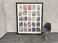 Holland herald - wandposter met houten lijst 192x156 - afbeelding 1 van  5