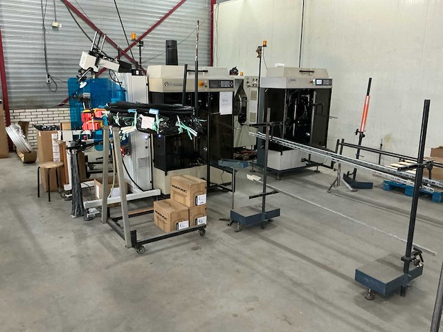Holland mechanics dc-b + cs-a + fe-c fiets wiel productielijn - afbeelding 1 van  12