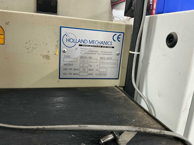 Holland mechanics dc-b + cs-a + fe-c fiets wiel productielijn - afbeelding 4 van  12