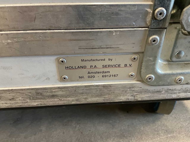 Holland p.a. service 61x59cm flightcase (2x) - afbeelding 3 van  3