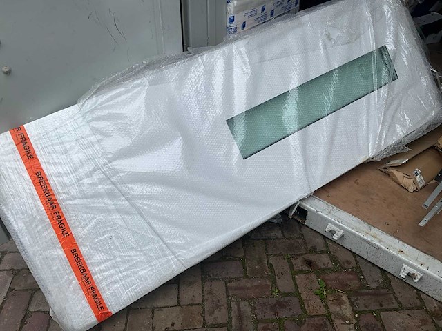Holland panelen - met glas - deurbeslag - afbeelding 1 van  4