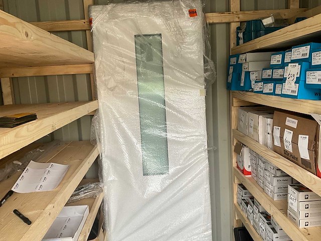 Holland panelen - met glas - deurbeslag - afbeelding 4 van  4