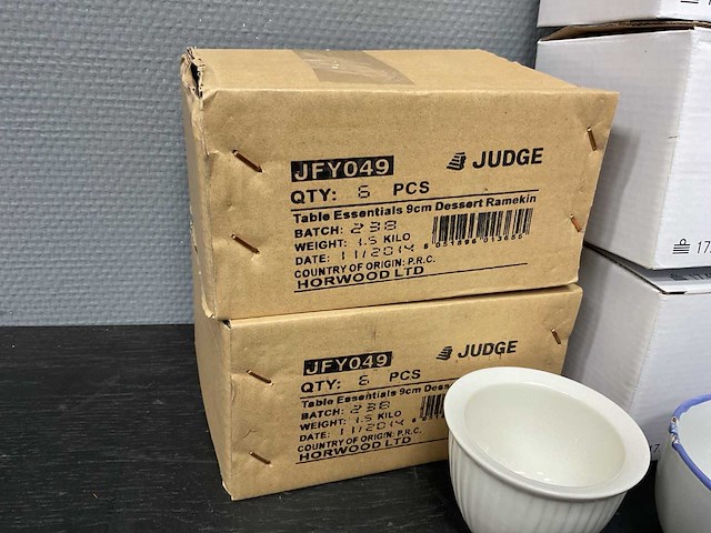 Hollandsche pot en koswa kopjes en dessert bakjes servies (40x) - afbeelding 5 van  6