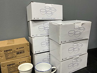 Hollandsche pot en koswa kopjes en dessert bakjes servies (40x) - afbeelding 6 van  6