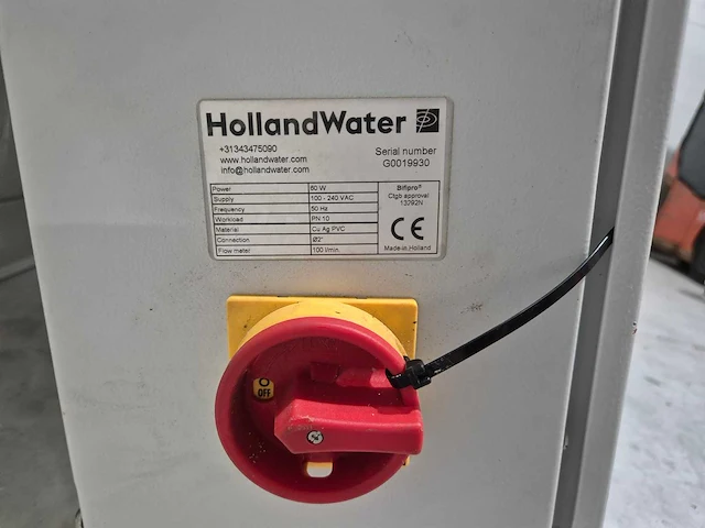 Hollandwater - besturingskast met plc - hoofdschakelkast - afbeelding 5 van  13