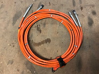 Holmatro 10 meter dubbele hydraulische hogedrukslang - afbeelding 1 van  4