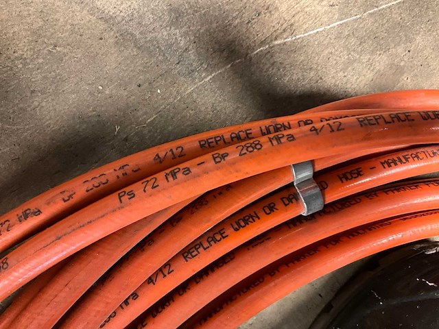 Holmatro 10 meter dubbele hydraulische hogedrukslang - afbeelding 4 van  4