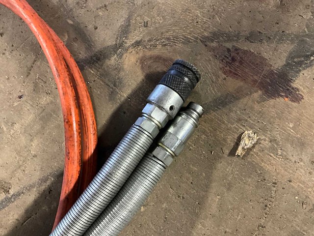 Holmatro 2 meter dubbele hydraulische hogedrukslang - afbeelding 3 van  3