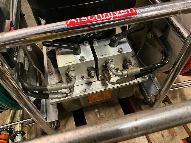 Holmatro 2061pu25m hydraulisch aggregaat - afbeelding 5 van  7